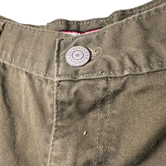 Vintage 90s Cenza high rise fatigue green shorts 12 - Picture 2 of 7